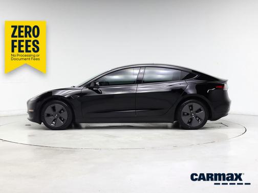 Black 2023 Tesla Model 3