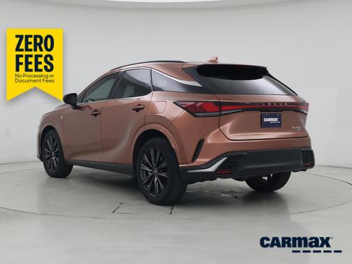 Brown 2024 Lexus RX 350 F-SPORT Handling