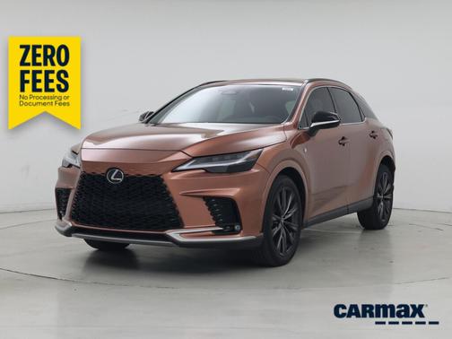Brown 2024 Lexus RX 350 F-SPORT Handling