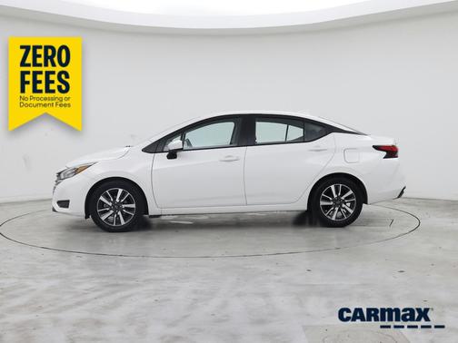 White 2025 Nissan Versa SV