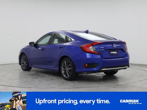 Blue 2020 Honda Civic EX-L
