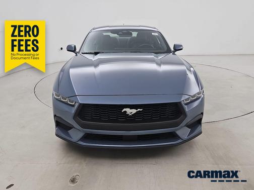Blue 2024 Ford Mustang Ecoboost Premium