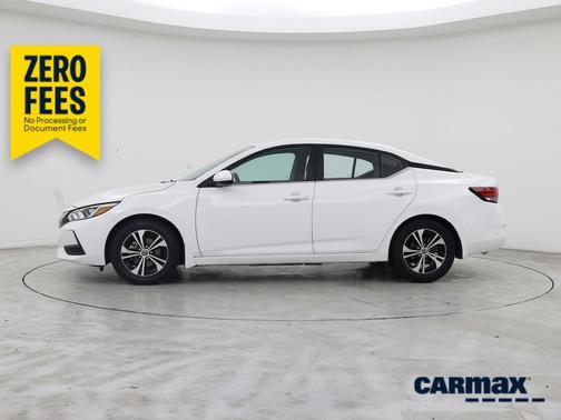 White 2023 Nissan Sentra SV