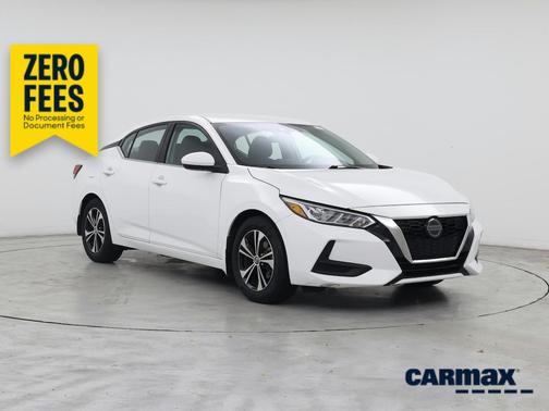 White 2023 Nissan Sentra SV