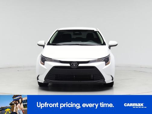 White 2024 Toyota Corolla LE