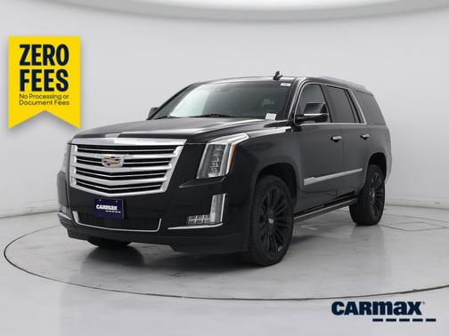 Black 2019 Cadillac Escalade Platinum