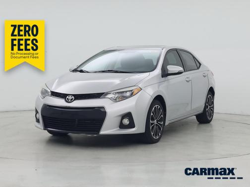 Silver 2016 Toyota Corolla S Premium