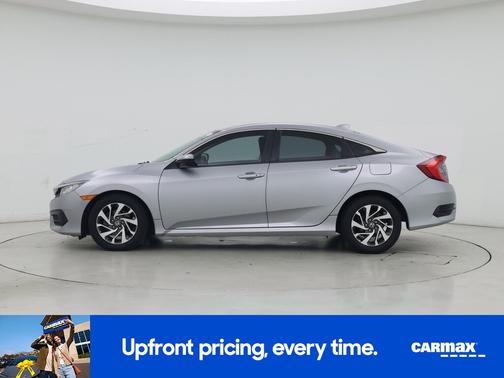 Silver 2018 Honda Civic EX