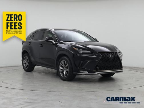 Black 2020 Lexus NX 300 F-Sport