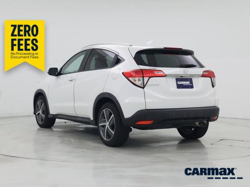 White 2021 Honda HR-V EX