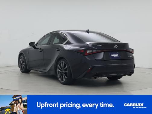 Black 2023 Lexus IS 350 F-Sport