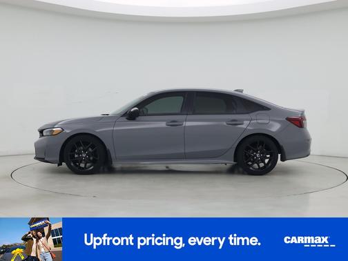 Blue 2025 Honda Civic Sport