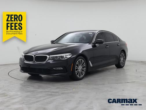 Black 2018 BMW 530 I