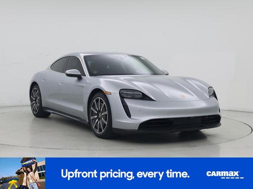Silver 2021 Porsche Taycan 4S