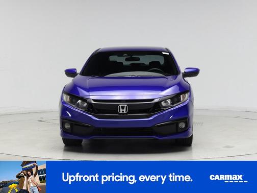 Blue 2021 Honda Civic Sport