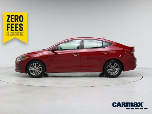 Red 2017 Hyundai ELANTRA SE