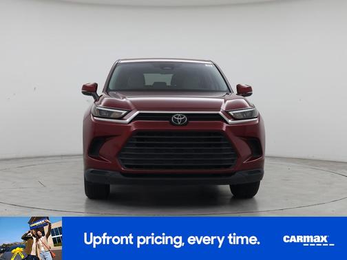 Red 2025 Toyota Grand Highlander LE