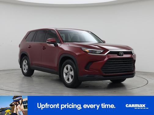 Red 2025 Toyota Grand Highlander LE