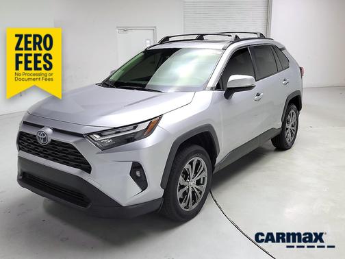 Silver 2023 Toyota RAV4 Hybrid XLE Premium
