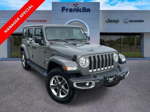 Sting Gray Clearcoat 2018 Jeep Wrangler Unlimited Sahara