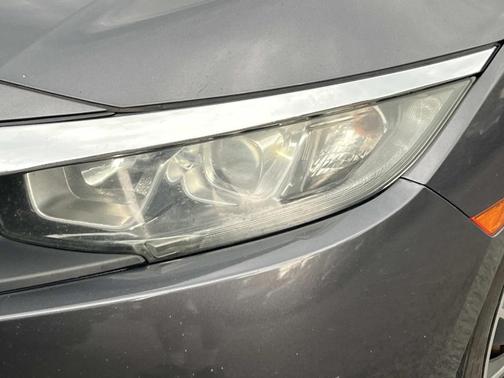 Modern Steel Metallic 2018 Honda Civic LX