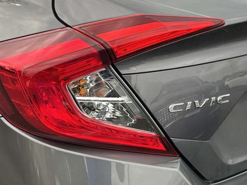 Modern Steel Metallic 2018 Honda Civic LX
