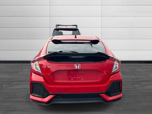 Red 2017 Honda Civic EX