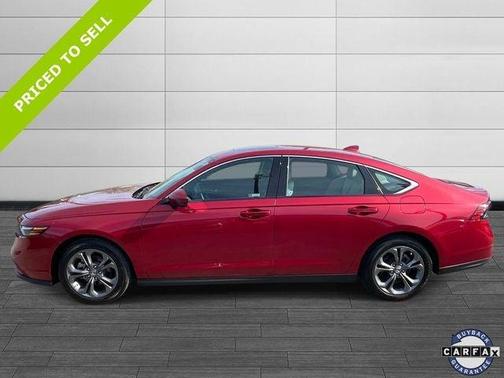 Radiant Red Metallic 2024 Honda Accord EX
