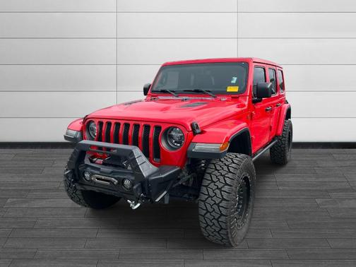 Firecracker Red Clearcoat 2018 Jeep Wrangler Unlimited Rubicon