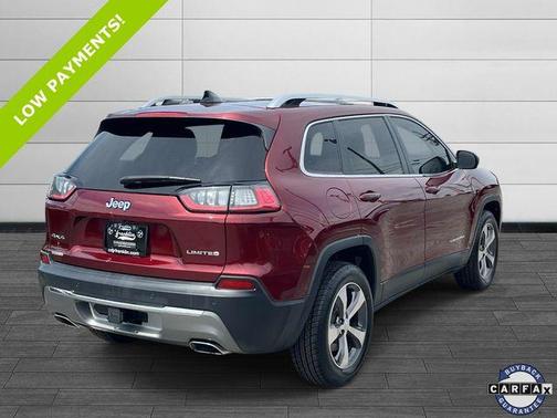 Velvet Red Pearlcoat 2020 Jeep Cherokee Limited