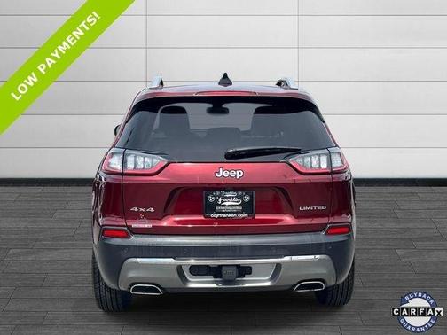 Velvet Red Pearlcoat 2020 Jeep Cherokee Limited