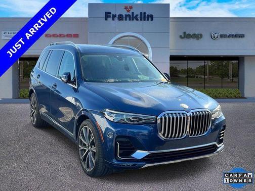 Blue Metallic 2020 BMW X7 xDrive40i