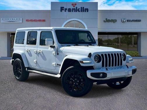 Bright White Clearcoat 2023 Jeep Wrangler Sahara