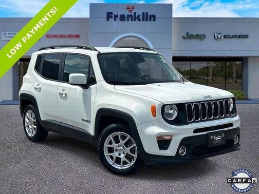 Alpine White Clearcoat 2021 Jeep Renegade Latitude