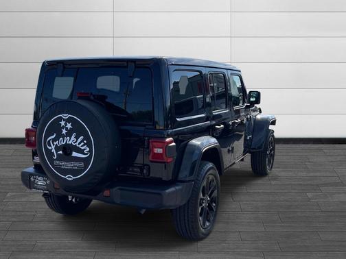 Black Clearcoat 2025 Jeep Wrangler 4xe Sahara
