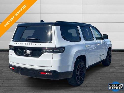 Bright White Clearcoat 2024 Jeep Grand Wagoneer Series III