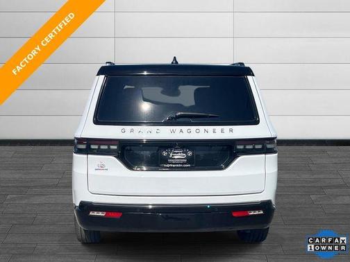 Bright White Clearcoat 2024 Jeep Grand Wagoneer Series III
