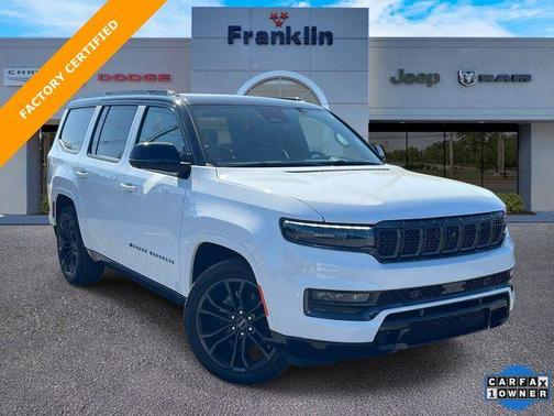 Bright White Clearcoat 2024 Jeep Grand Wagoneer Series III