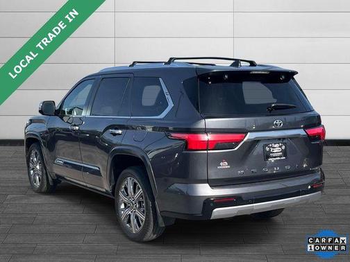 Magnetic Gray Metallic 2025 Toyota Sequoia Capstone