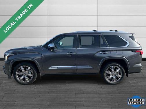 Magnetic Gray Metallic 2025 Toyota Sequoia Capstone