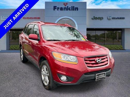 Sonoran Red 2011 Hyundai SANTA FE SE