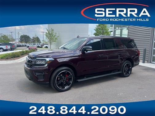 Jewel Red Metallic Tinted Clearcoat 2023 Ford Expedition Max Limited