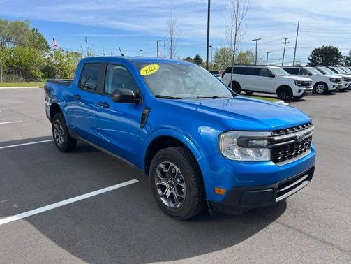 VELOCITY BLUE METALLIC 2022 Ford Maverick XLT