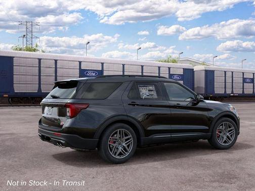Agate Black Metallic 2027 Ford Explorer ST