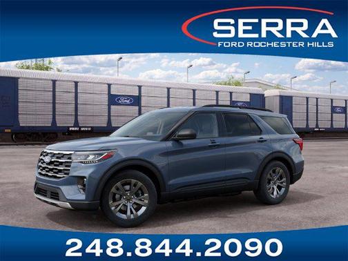 Vapor Blue Metallic 2027 Ford Explorer Active