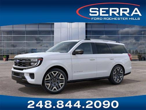 White 2027 Ford Expedition Platinum
