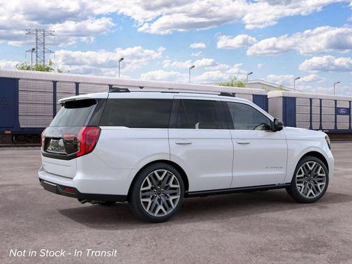 White 2027 Ford Expedition Platinum
