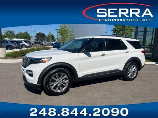 STAR WHITE MET TRI-COAT 2023 Ford Explorer Limited