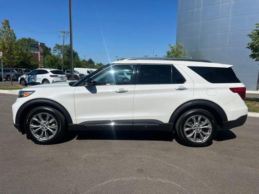 STAR WHITE MET TRI-COAT 2023 Ford Explorer Limited
