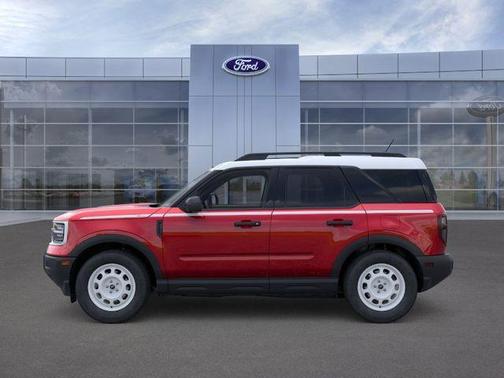 RUBY RED METALLIC TC 2025 Ford Bronco Sport Heritage